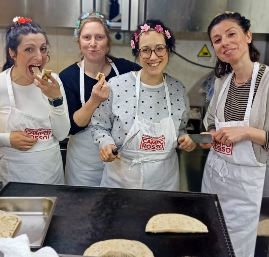 Laboratorio di piadina romagnola