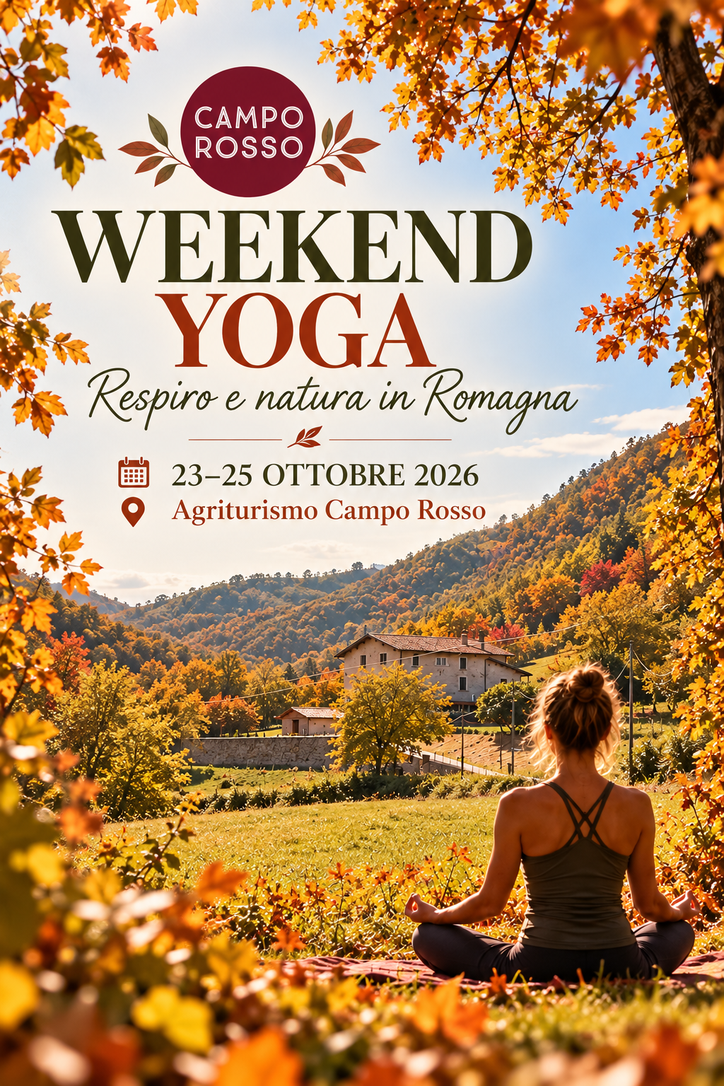 Weekend yoga in Romagna